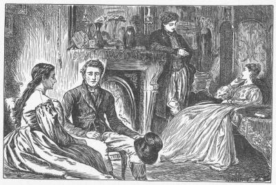 Illustration for "Wives and Daughters"
The Cornhill, 1864.