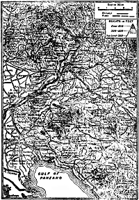 AREA OF CADORNA'S OPERATIONS