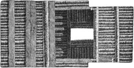 ceiling plan of Shupaulovi kiva