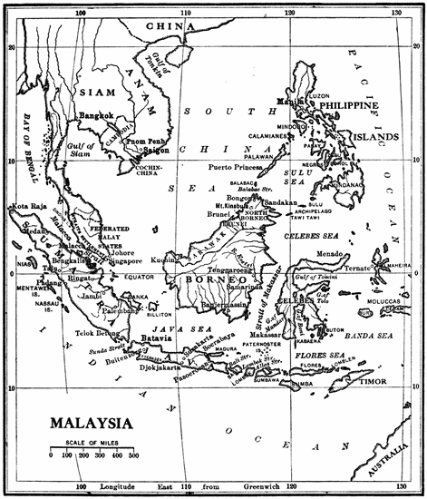 Map of Malaysia