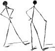 stick figures