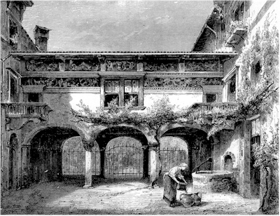 COURTYARD OF HOUSE IN VERONA