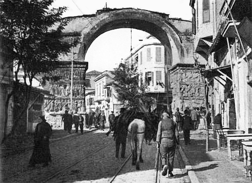 Outside the Citadel, which is mediæval, Salonika is
modern and Turkish.