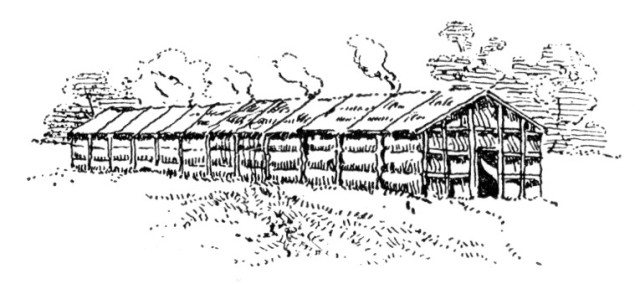 Long House of the Iroquois.