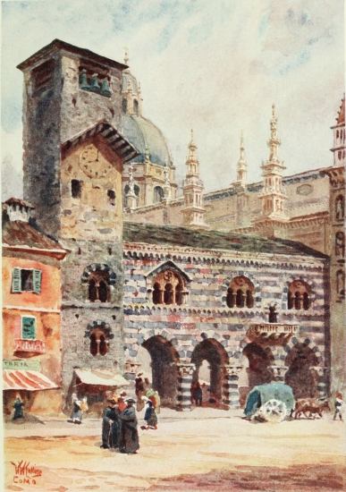 THE BROTELLO AND CATHEDRAL, COMO