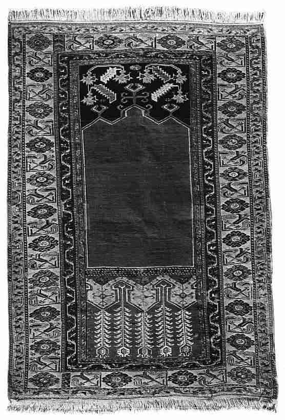 COLOUR PLATE VII--LADIK PRAYER RUG