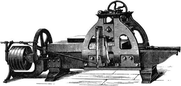 Stone-planing Machine.