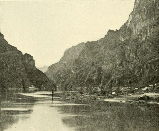 Black
Canyon—Looking Down.