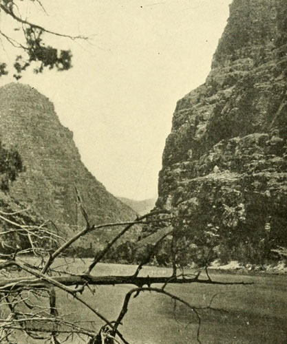 Canyon of
Lodore—The Wheatstack.