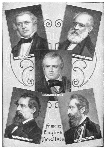 Thackeray, Trollope, Scott, Dickens, Bulwer-Lytton