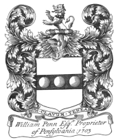 image of book-plate not available: WilliamPenn Esq. Proprietor of Pensylvania: 1703