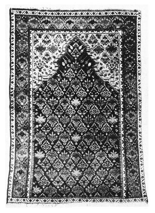 SHIRAZ PRAYER RUG.