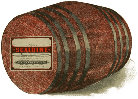 Scaldine barrel