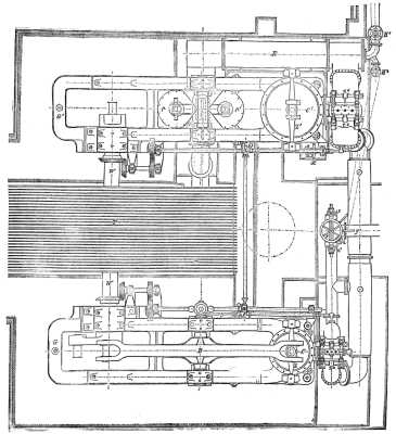 BORSIG'S IMPROVED COPOUND BEAM ENGINE. FIG. 3