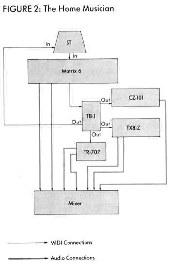 FIGURE 2: The Home Musician