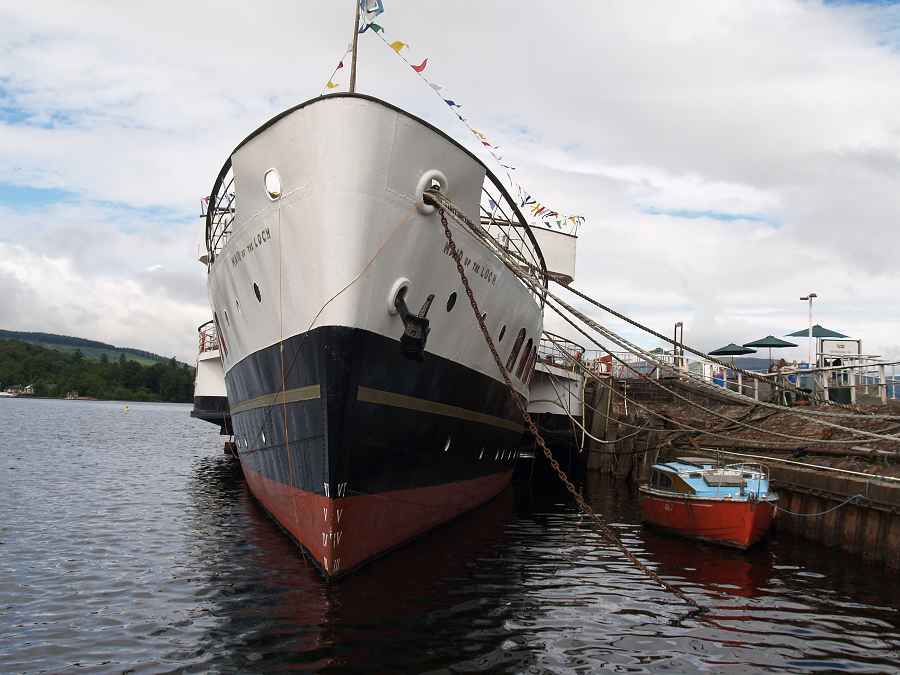 Bow of the Maid at Balloch Pier