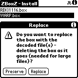ZBoxZ画面